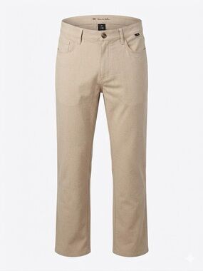 Travis Mathew Heathered Beige Hybrid Golf Performance Pants - New without Tags